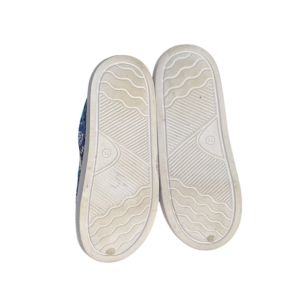 Nautica Kids Leven Slip On Shoes 11 Blue Tie Dye‎ Waterproof